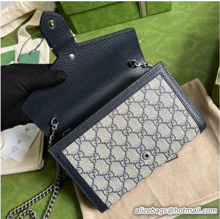 Reasonable Price Gucci Dionysus GG chain wallet 401231 blue