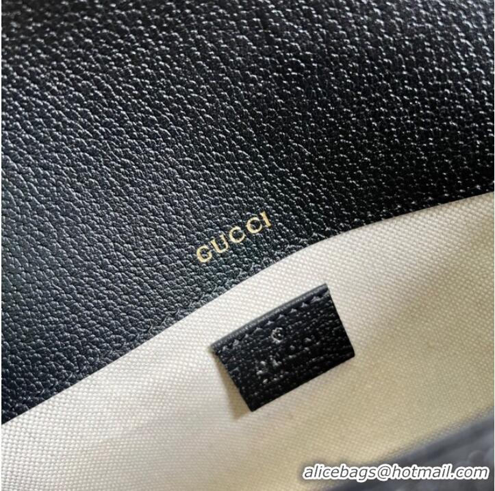 Super Quality Gucci Horsebit 1955 shoulder bag 658574 Black