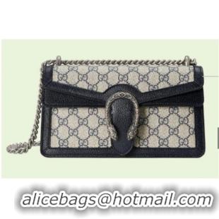 Promotional Gucci Dionysus small GG shoulder bag 499623 blue