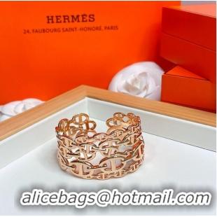 Buy Inexpensive Hermes Bracelet HB5570 Rose Gold