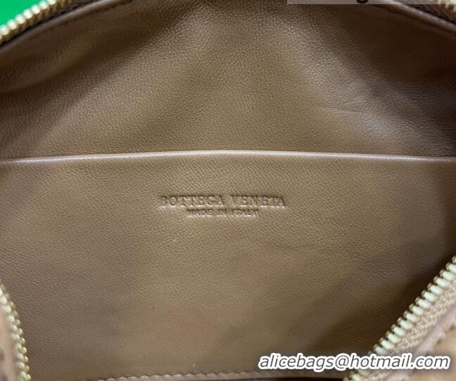 Top Grade Bottega Veneta Mini Loop Crossbody Bag Caramel BV0531 Brown