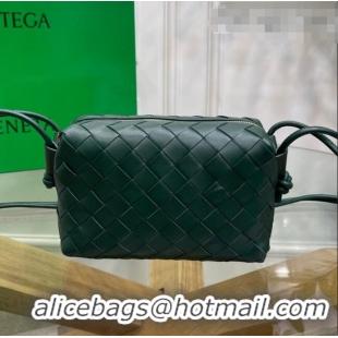 Shop Grade Bottega Veneta Mini Loop Crossbody Bag Raintree BV0531 Green