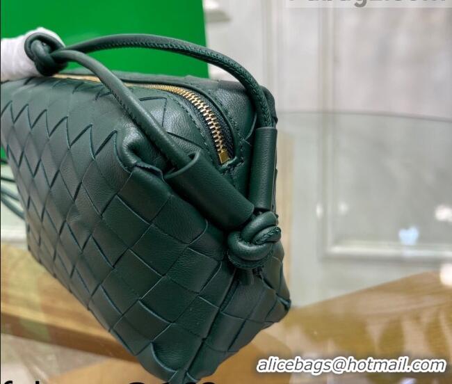 Shop Grade Bottega Veneta Mini Loop Crossbody Bag Raintree BV0531 Green