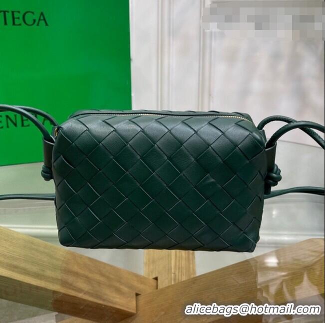 Shop Grade Bottega Veneta Mini Loop Crossbody Bag Raintree BV0531 Green