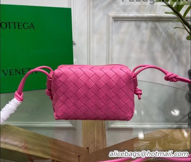 Good Product Bottega Veneta Mini Loop Crossbody Bag BV0531 Pink