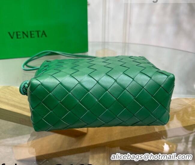 Pretty Style Bottega Veneta Mini Loop Crossbody Bag BV0531 Racing Green