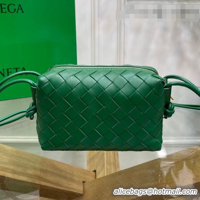 Pretty Style Bottega Veneta Mini Loop Crossbody Bag BV0531 Racing Green