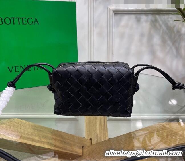 Most Popular Bottega Veneta Mini Loop Crossbody Bag BV0531 Black