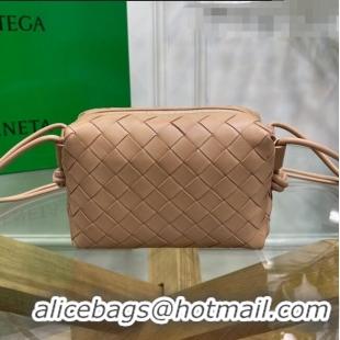 Reasonable Price Bottega Veneta Mini Loop Crossbody Bag Almond BV0531 Beige