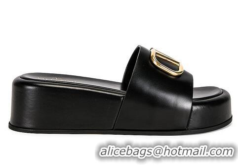 Most Popular Valentino Garavani Vlogo Signature Slides V8410 Black