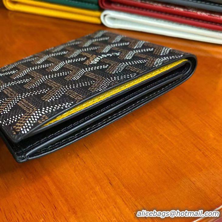 Cheapest Goyard 8 Card Slots Billfold Wallet 020085a Black