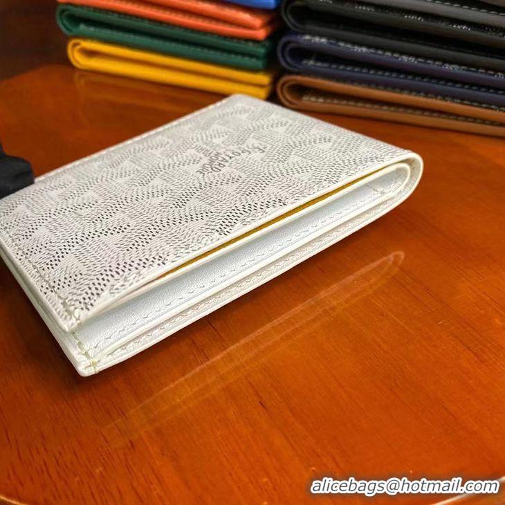 Buy Cheap Goyard 8 Card Slots Billfold Wallet 020085a White