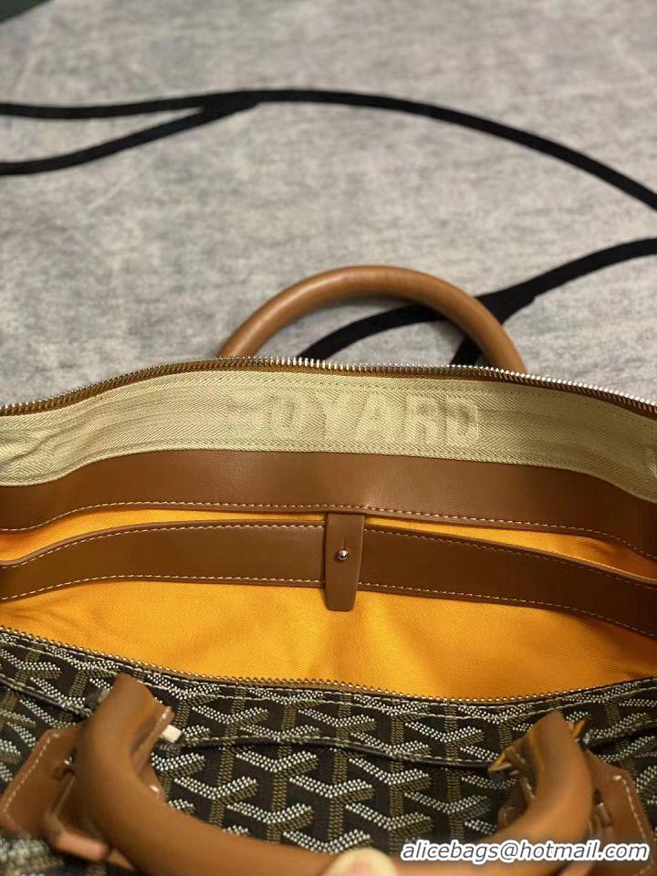 Promotion New Goyard Duffle Bag 8950 Black And Tan