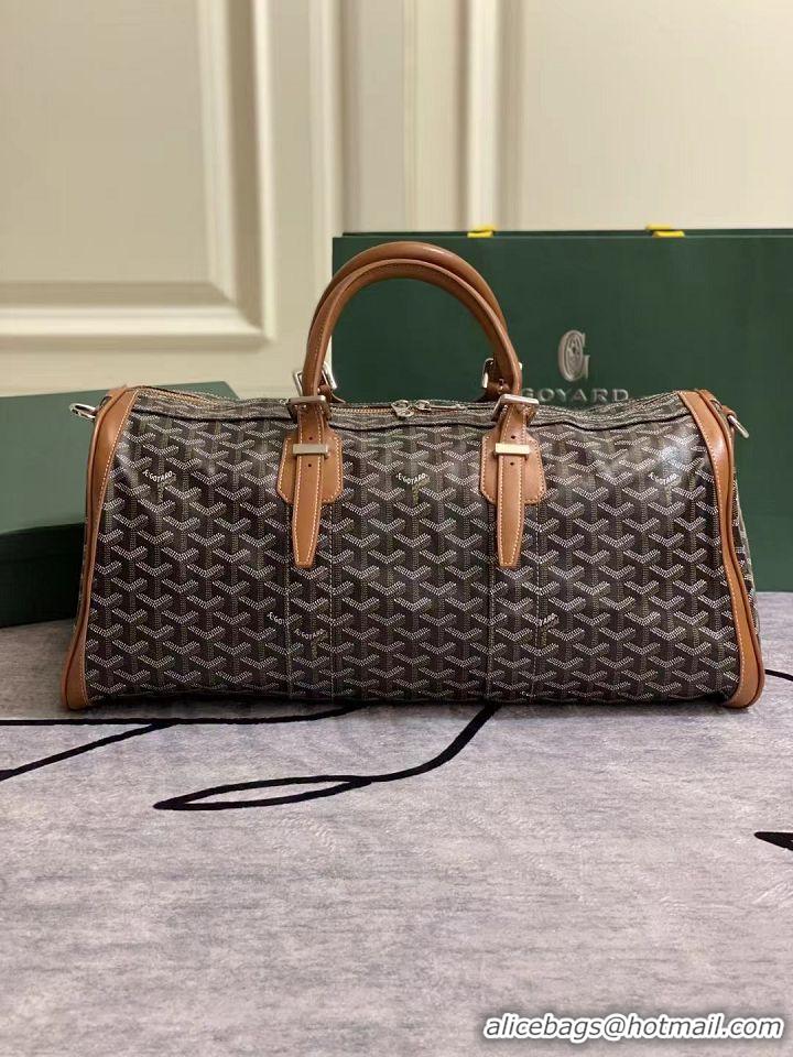 Promotion New Goyard Duffle Bag 8950 Black And Tan