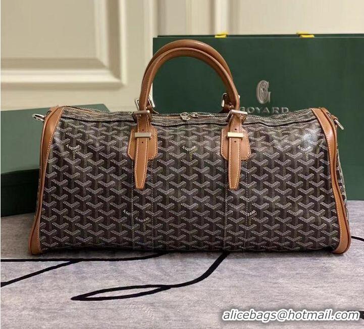 Promotion New Goyard Duffle Bag 8950 Black And Tan