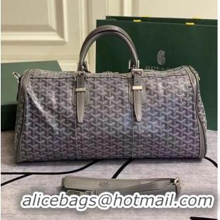 Inexpensive Newest Goyard Duffle Bag 8950 Dark Grey