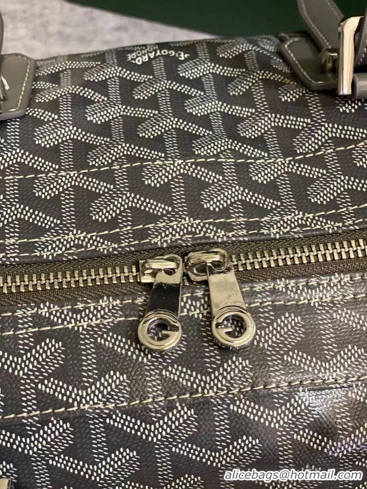 Inexpensive Newest Goyard Duffle Bag 8950 Dark Grey