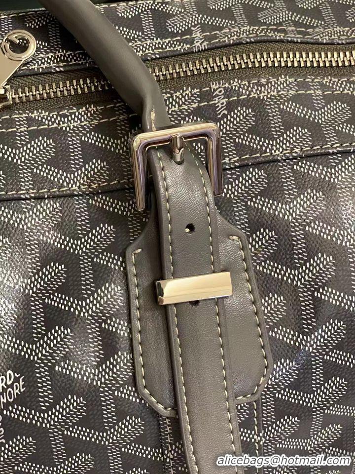 Inexpensive Newest Goyard Duffle Bag 8950 Dark Grey