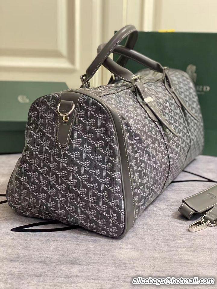 Inexpensive Newest Goyard Duffle Bag 8950 Dark Grey