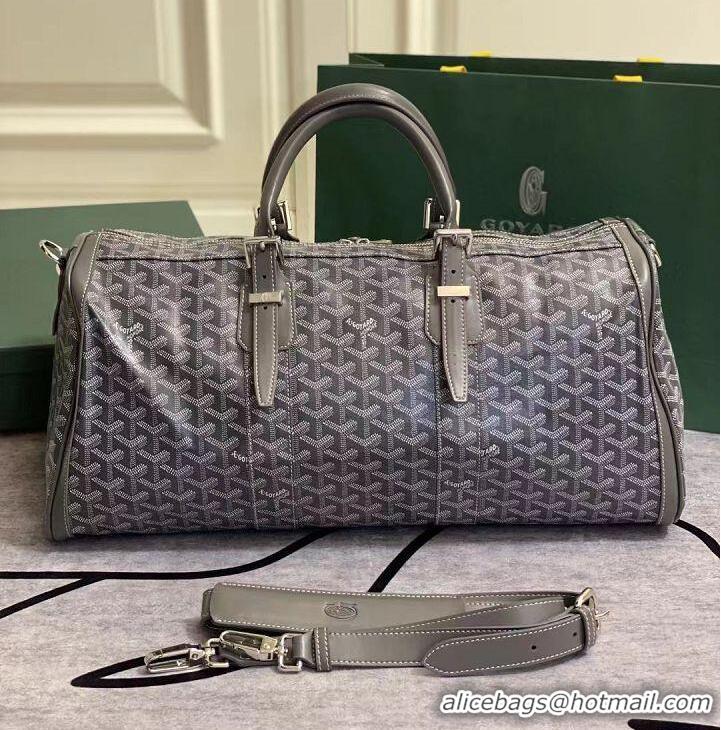 Inexpensive Newest Goyard Duffle Bag 8950 Dark Grey