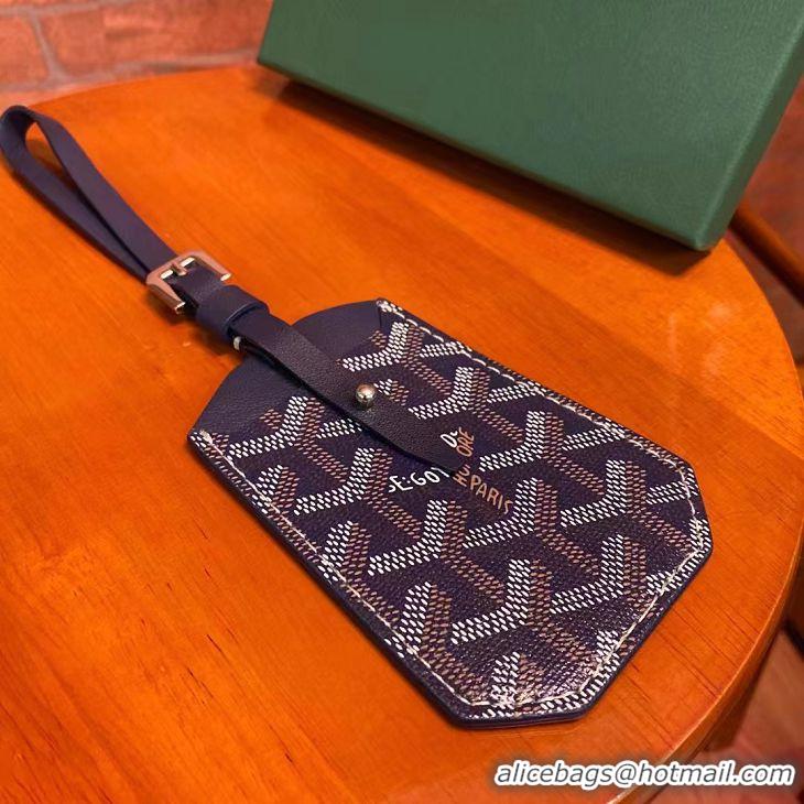 Discount Fashion Goyard Bag Charm 02001 Navy Blue