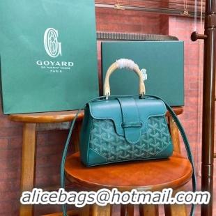 Low Price Goyard Original Saigon Tote Bag With Strap Mini 8942 Green