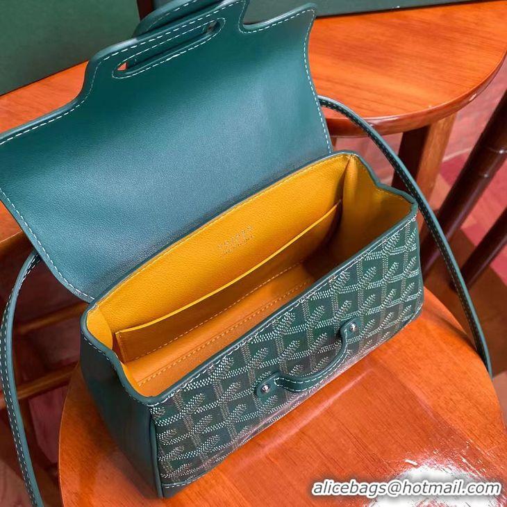 Low Price Goyard Original Saigon Tote Bag With Strap Mini 8942 Green