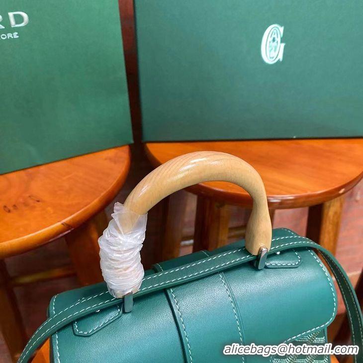 Low Price Goyard Original Saigon Tote Bag With Strap Mini 8942 Green