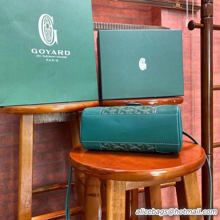 Low Price Goyard Original Saigon Tote Bag With Strap Mini 8942 Green