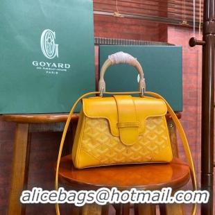 ​High Quality Goyard Original Saigon Tote Bag With Strap Mini 8942 Yellow