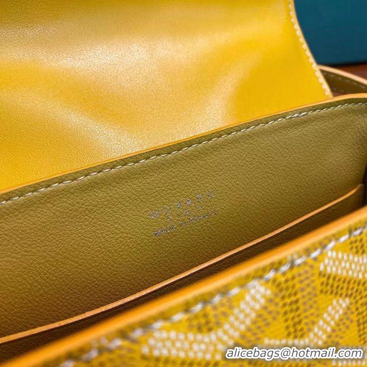 ​High Quality Goyard Original Saigon Tote Bag With Strap Mini 8942 Yellow