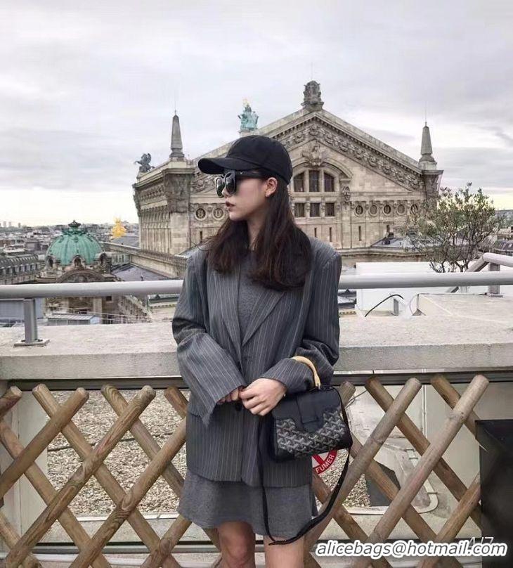 Most Popular Goyard Original Saigon Tote Bag With Strap Mini 8942 Black