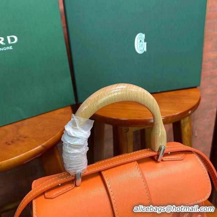 Inexpensive Goyard Original Saigon Tote Bag With Strap Mini 8942 Orange