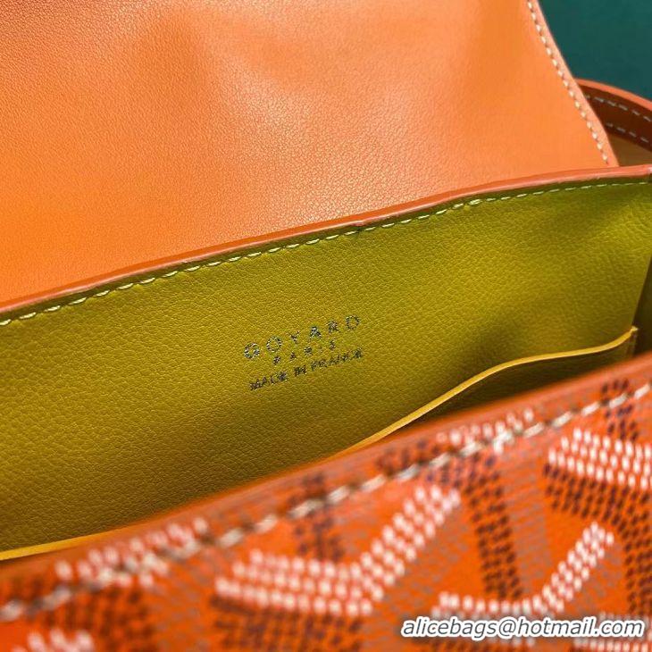 Inexpensive Goyard Original Saigon Tote Bag With Strap Mini 8942 Orange