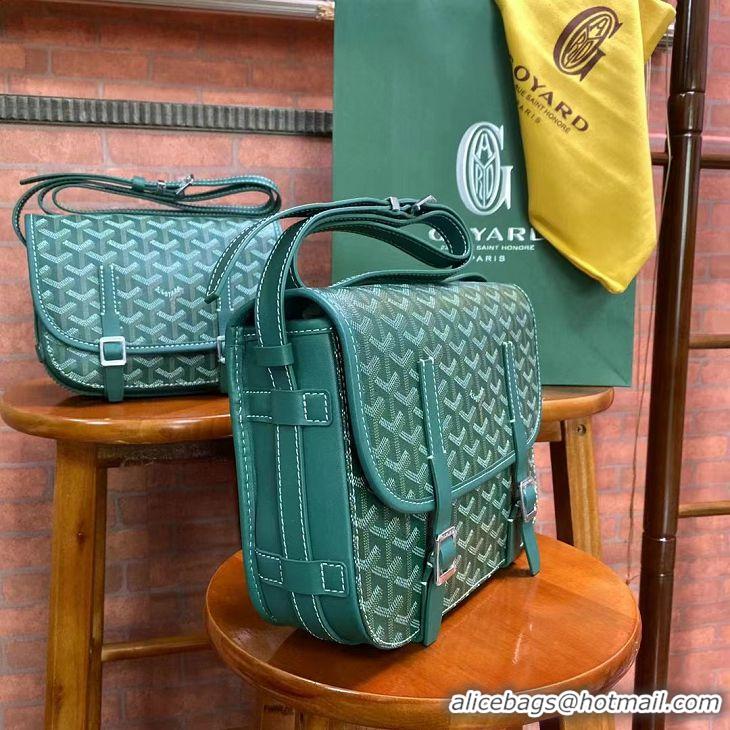 Hot Sell Goyard Original Messenger Bag GM 8966 Green