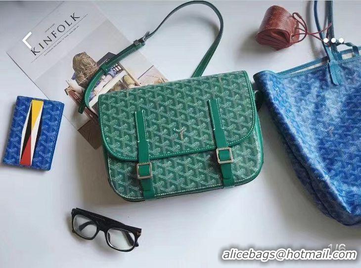 Hot Sell Goyard Original Messenger Bag GM 8966 Green