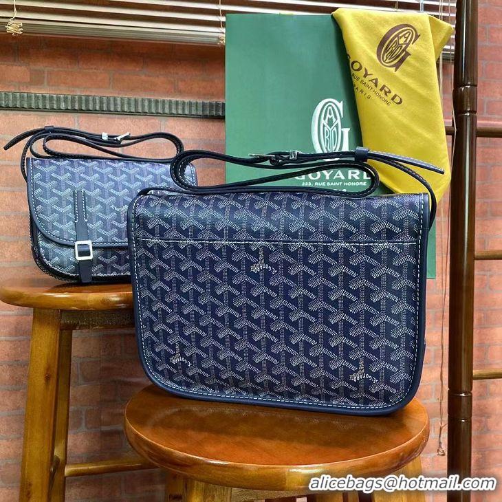 New Discount Goyard Original Messenger Bag GM 8966 Navy Blue