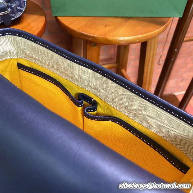 New Discount Goyard Original Messenger Bag GM 8966 Navy Blue