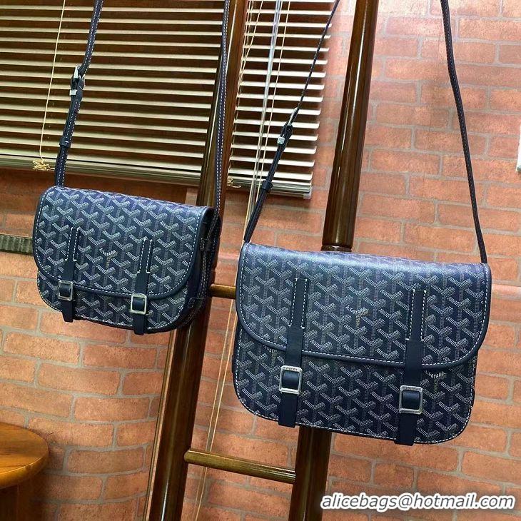 New Discount Goyard Original Messenger Bag GM 8966 Navy Blue