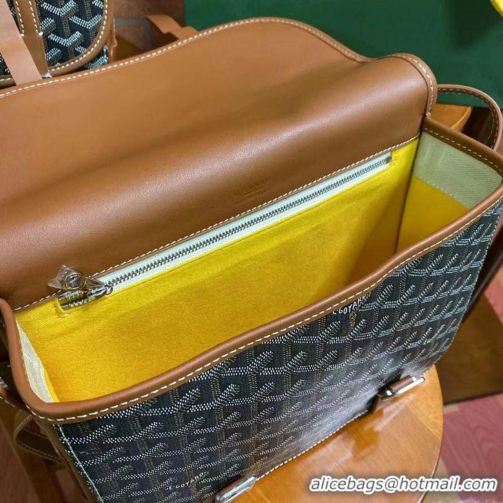 ​Unique Grade Goyard Original Messenger Bag GM 8966 Black And Tan