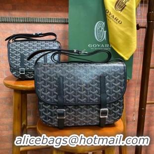 Free Shipping Goyard Original Messenger Bag GM 8966 Black