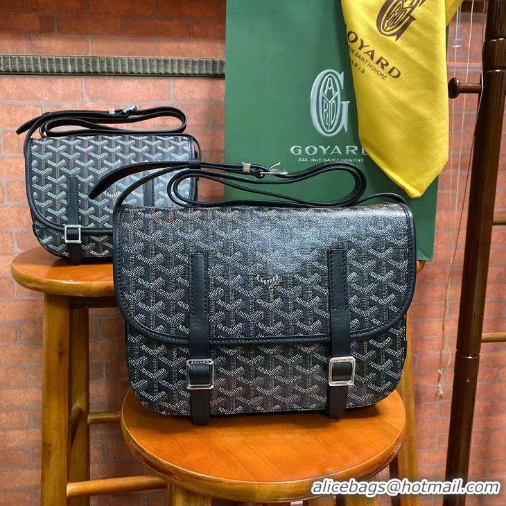 Free Shipping Goyard Original Messenger Bag GM 8966 Black