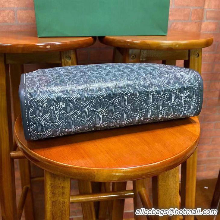 Buy Cheapest Goyard Toiletry Bag G8906 Dark Grey