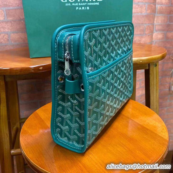 Free Shipping Discount Goyard Toiletry Bag G8906 Green