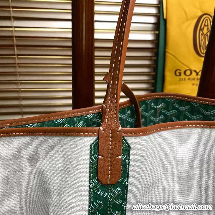 Shop Discount Goyard Anjou St Louis Pertuis Tote Bag GM 2159 Green