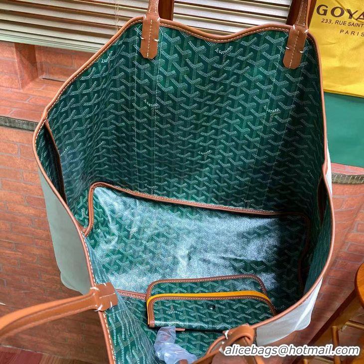 Shop Discount Goyard Anjou St Louis Pertuis Tote Bag GM 2159 Green