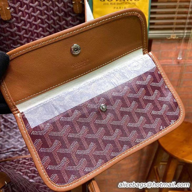 New Fashion Goyard Anjou Saint Louis Pertuis Tote Bag GM 2159 Burgundy