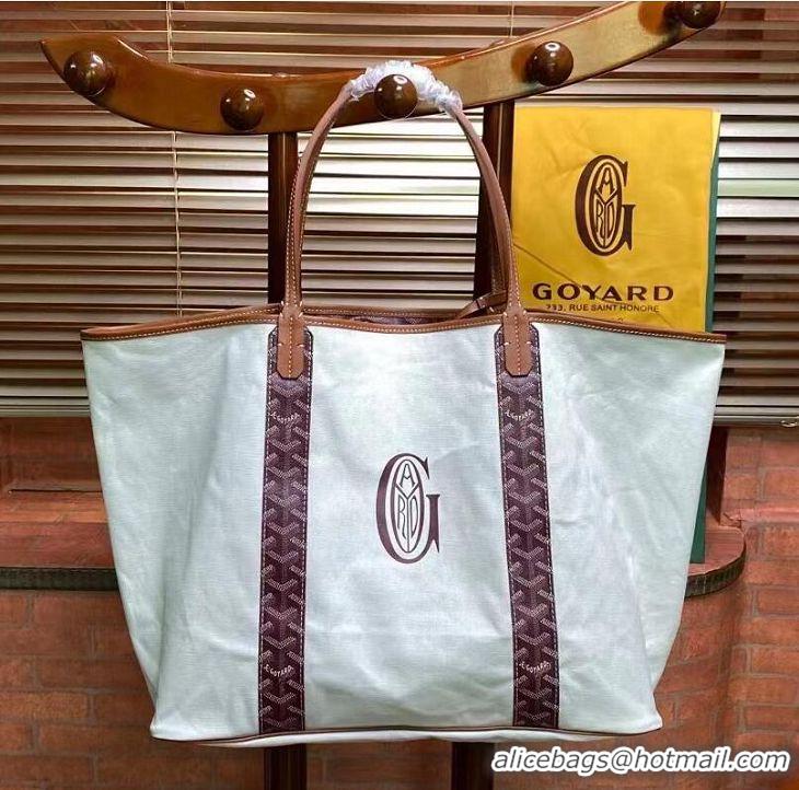 New Fashion Goyard Anjou Saint Louis Pertuis Tote Bag GM 2159 Burgundy