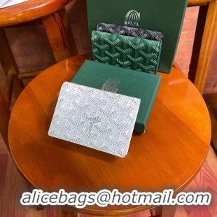 Shop Inexpensive Goyard New Card Case 020092 White