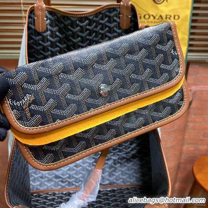 Top Quality Goyard Anjou Saint Louis Pertuis Tote Bag GM 2159 Black